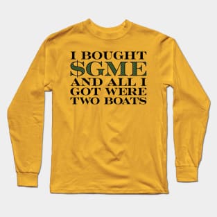 Two Boats Long Sleeve T-Shirt